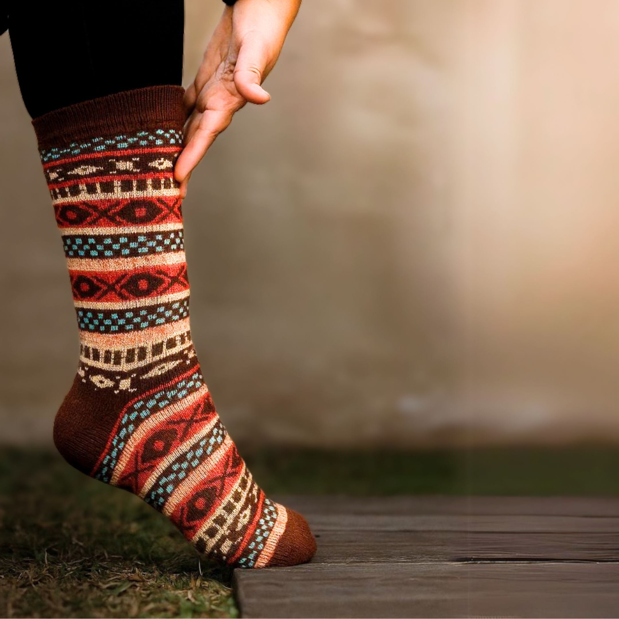 Andes Alpaca Socks